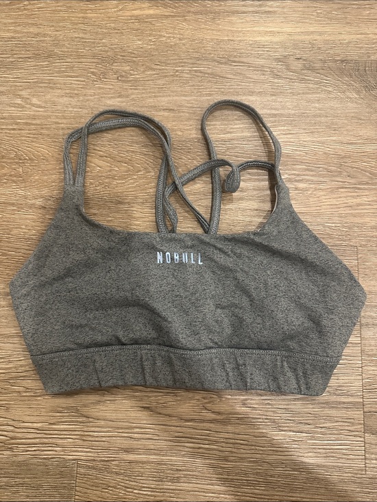 NOBULL Other - NOBULL Grey Strappy Low-Impact Sports Bra